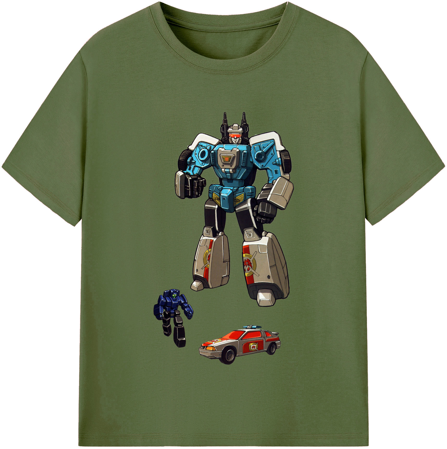 （画像用）  綿100％半袖Tシャツ（フロントプリント）